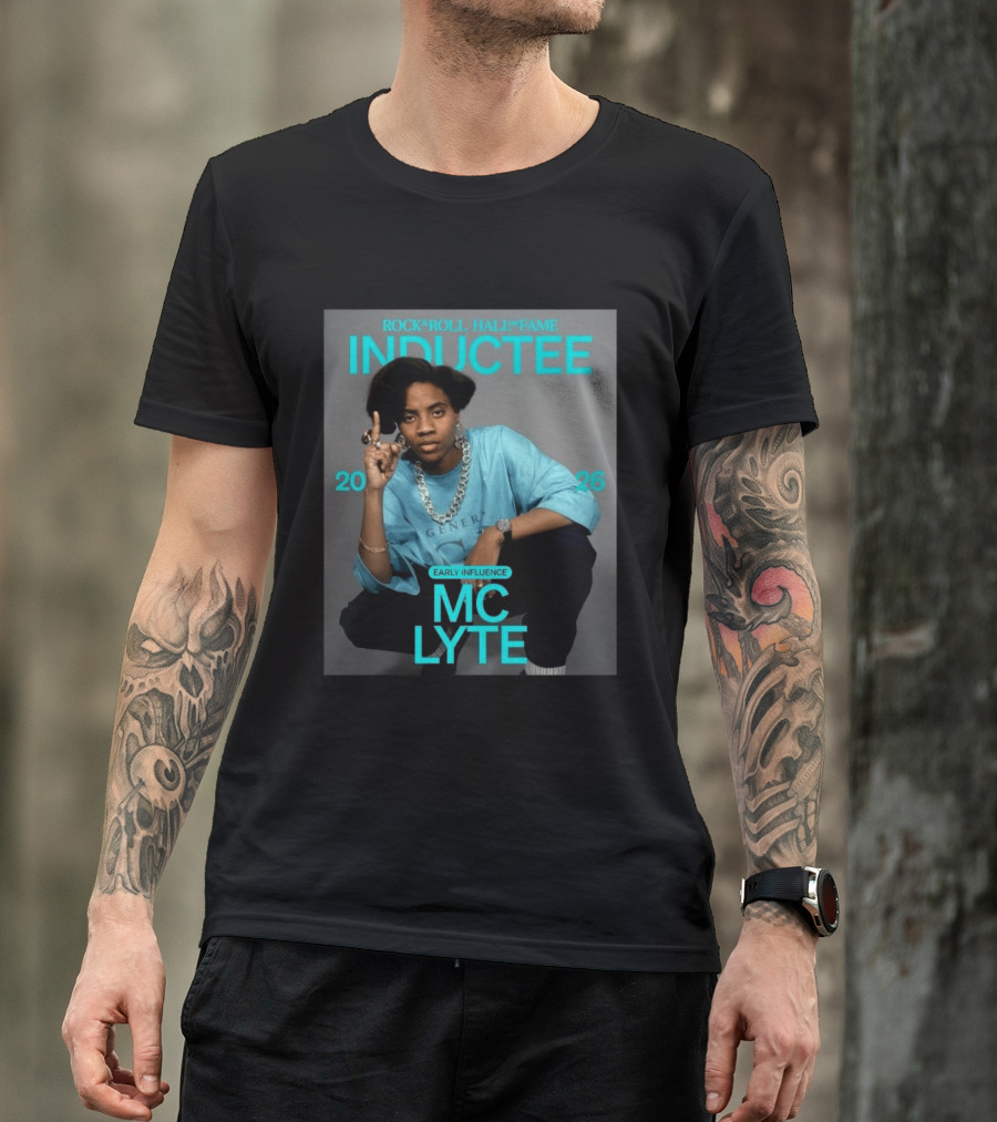 Rock Roll Hall Of Fame 2026 Inductee Early Influence Mc Lyte T-Shirt