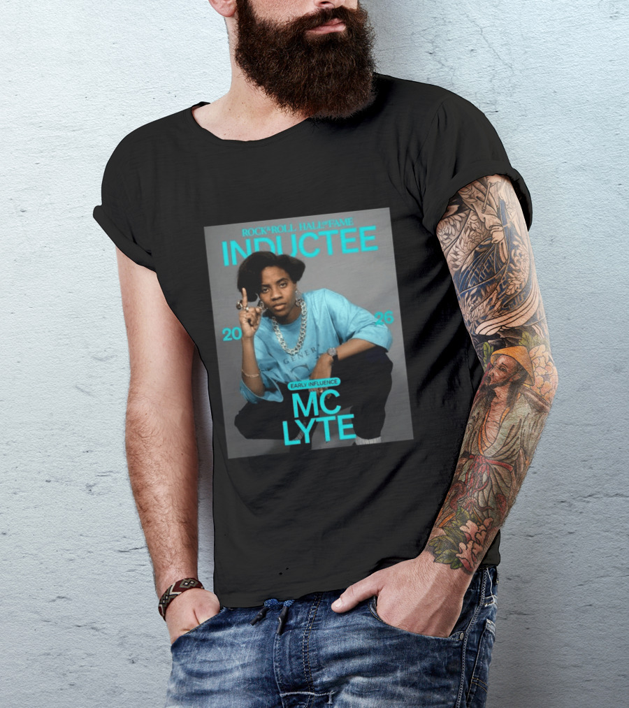 Rock Roll Hall Of Fame 2026 Inductee Early Influence Mc Lyte T-Shirt