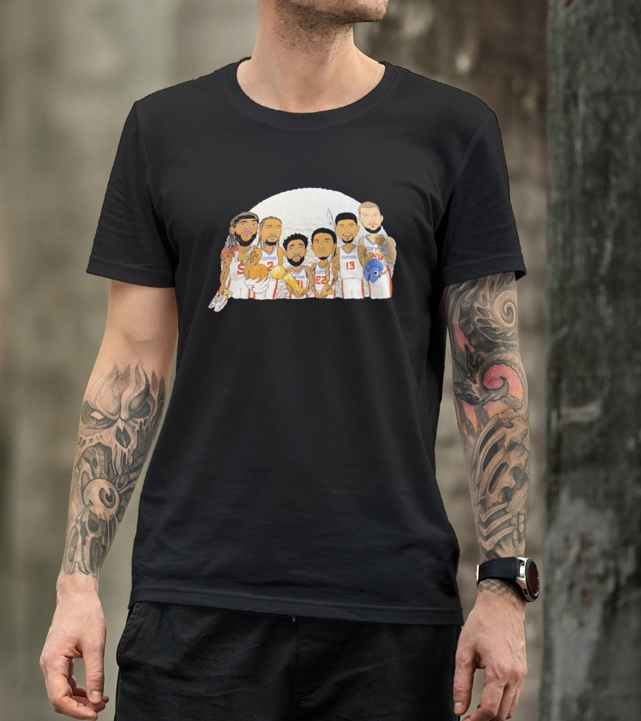 Los Angeles Clippers Players Epcot Spaceship Earth T-Shirt