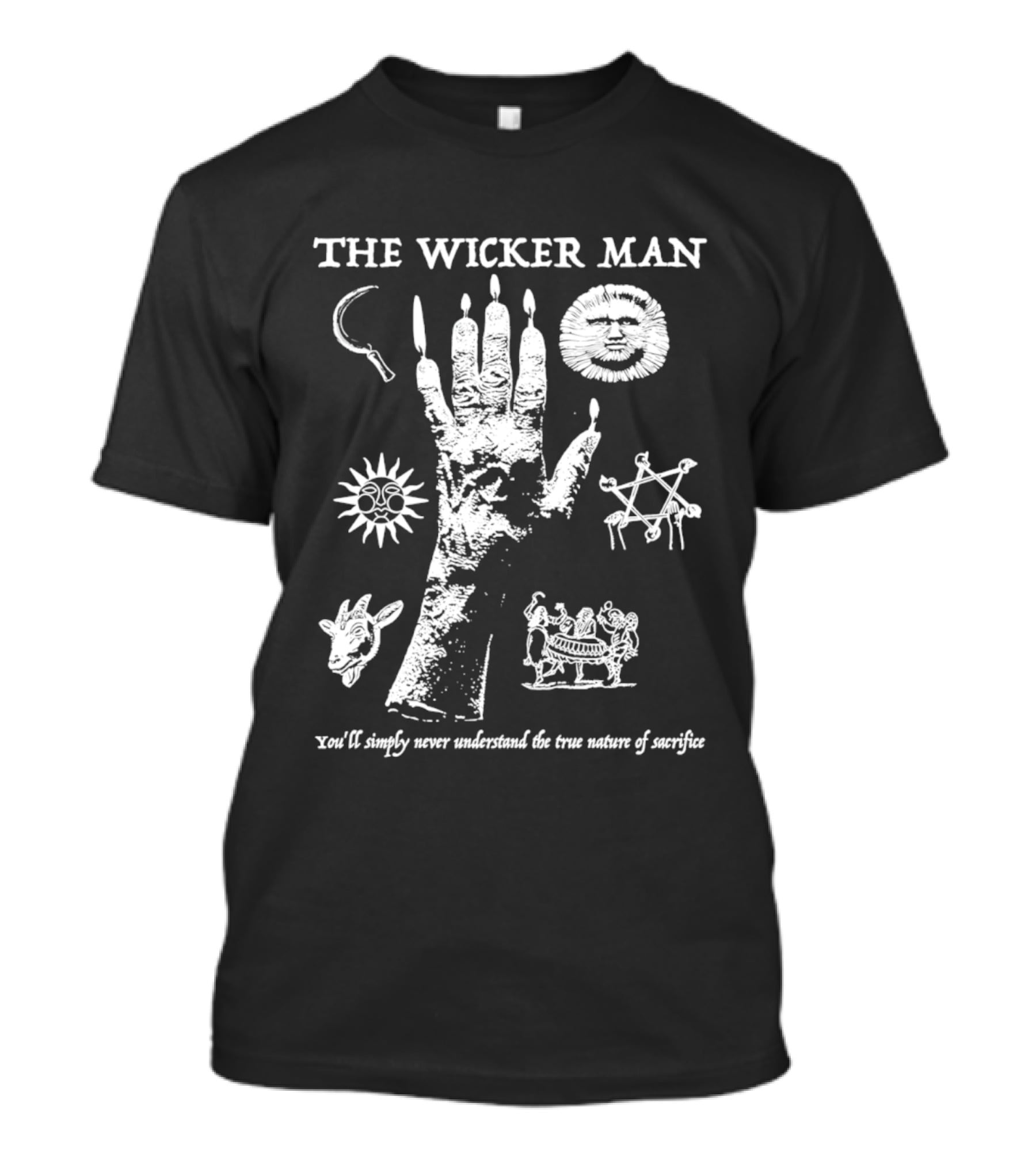 The Wicker Man 1973 Sacrifice Nature Symbols And Ritual T-Shirt