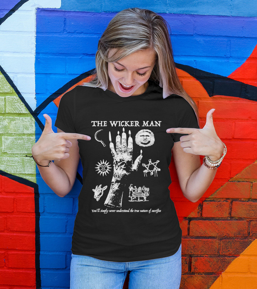 The Wicker Man 1973 Sacrifice Nature Symbols And Ritual T-Shirt