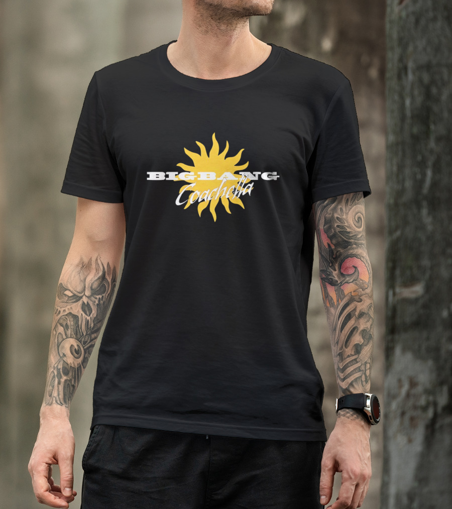 Bigbang Coachella Sunburst Festival Highlight T-Shirt