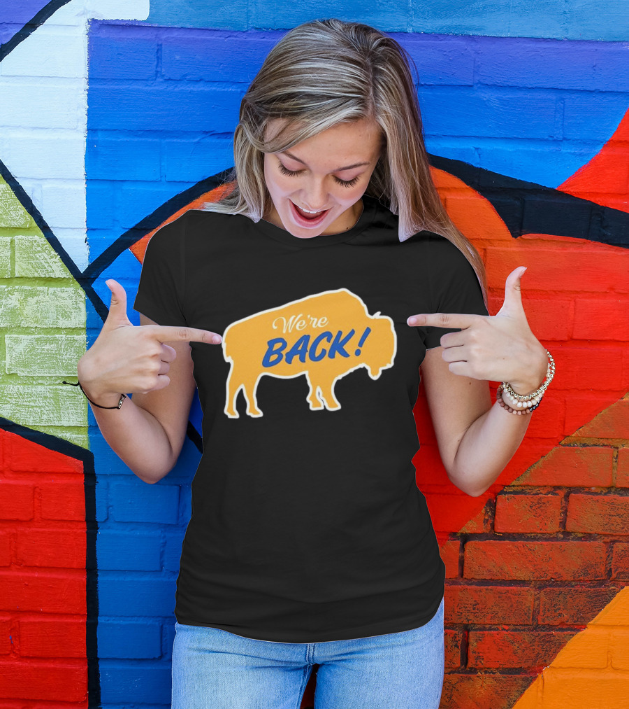 Buffalo Sabres NHL We're Back Bison T-Shirt