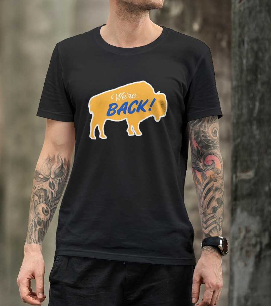 Buffalo Sabres NHL We're Back Bison T-Shirt
