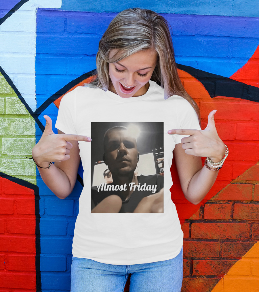 Almost Friday Coachella Justin Festival Vibes T-Shirt