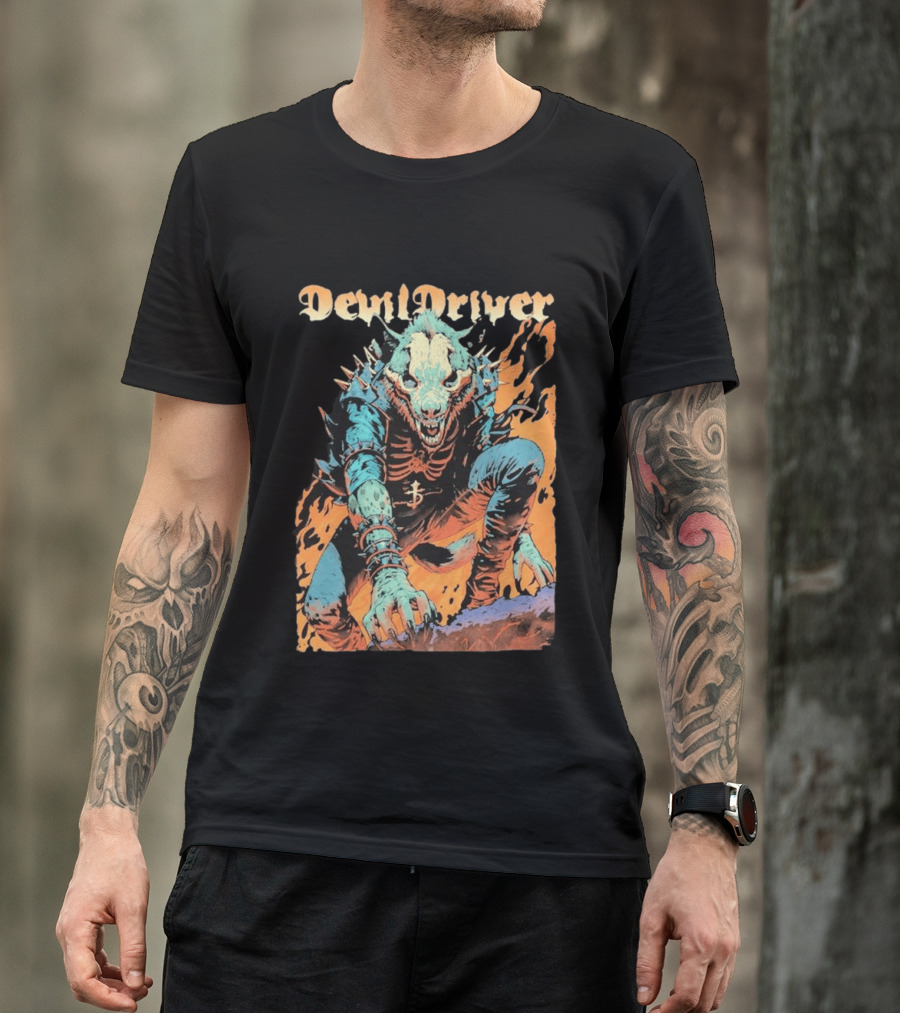 DevilDriver Fire Hyena Strike And Kill T-Shirt