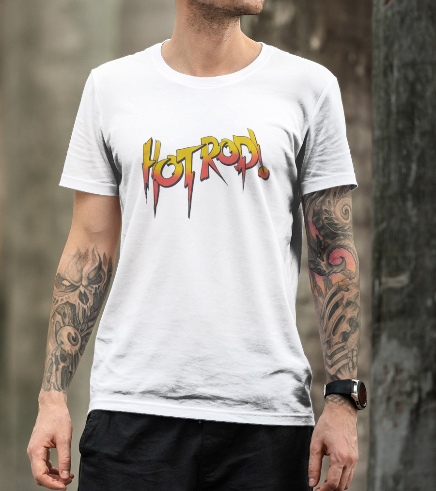 Hot Rod Roddy Piper Retro Style Wrestling T-Shirt