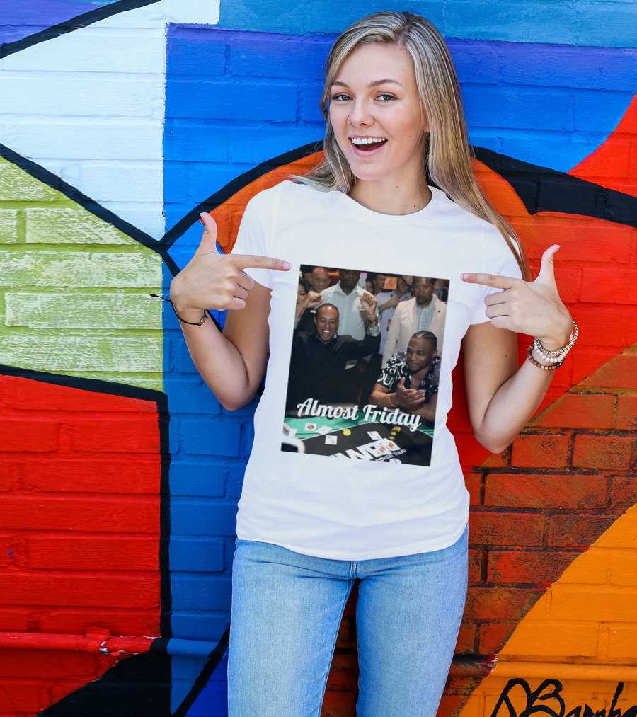 Tiger Woods World Poker Tour Almost Friday Celebration T-Shirt