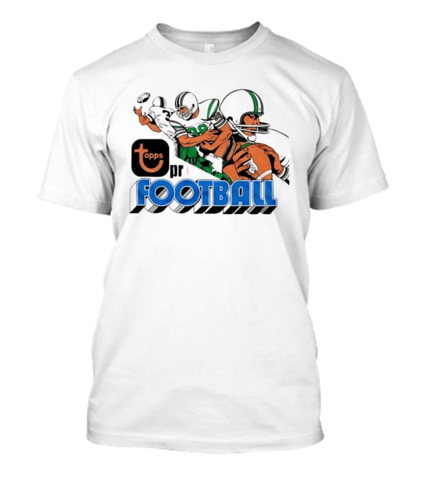 Topps Pro Football 3D 1981 Classic Vintage NFL Players T-Shirt