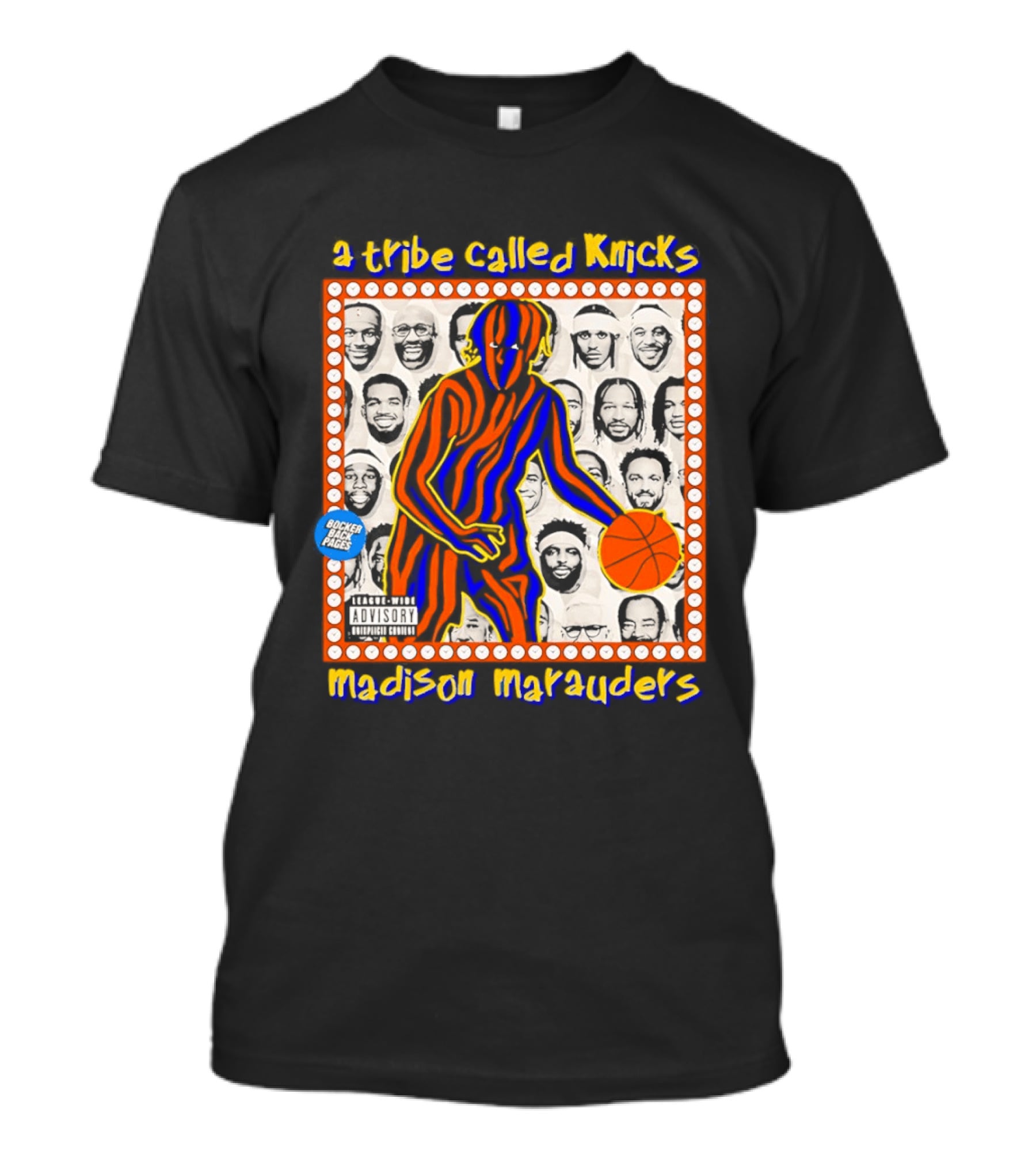 A Tribe Called Knicks Madison Marauders Basketball Art With Iconic NYC Sports Influence T-Shirt