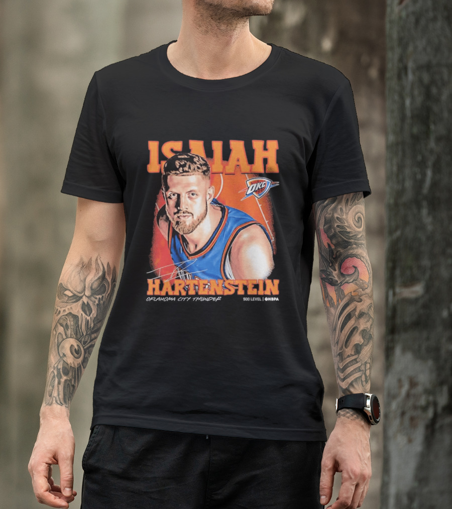 Isaiah Hartenstein Oklahoma City Thunder NBA OKC Basketball T-Shirt