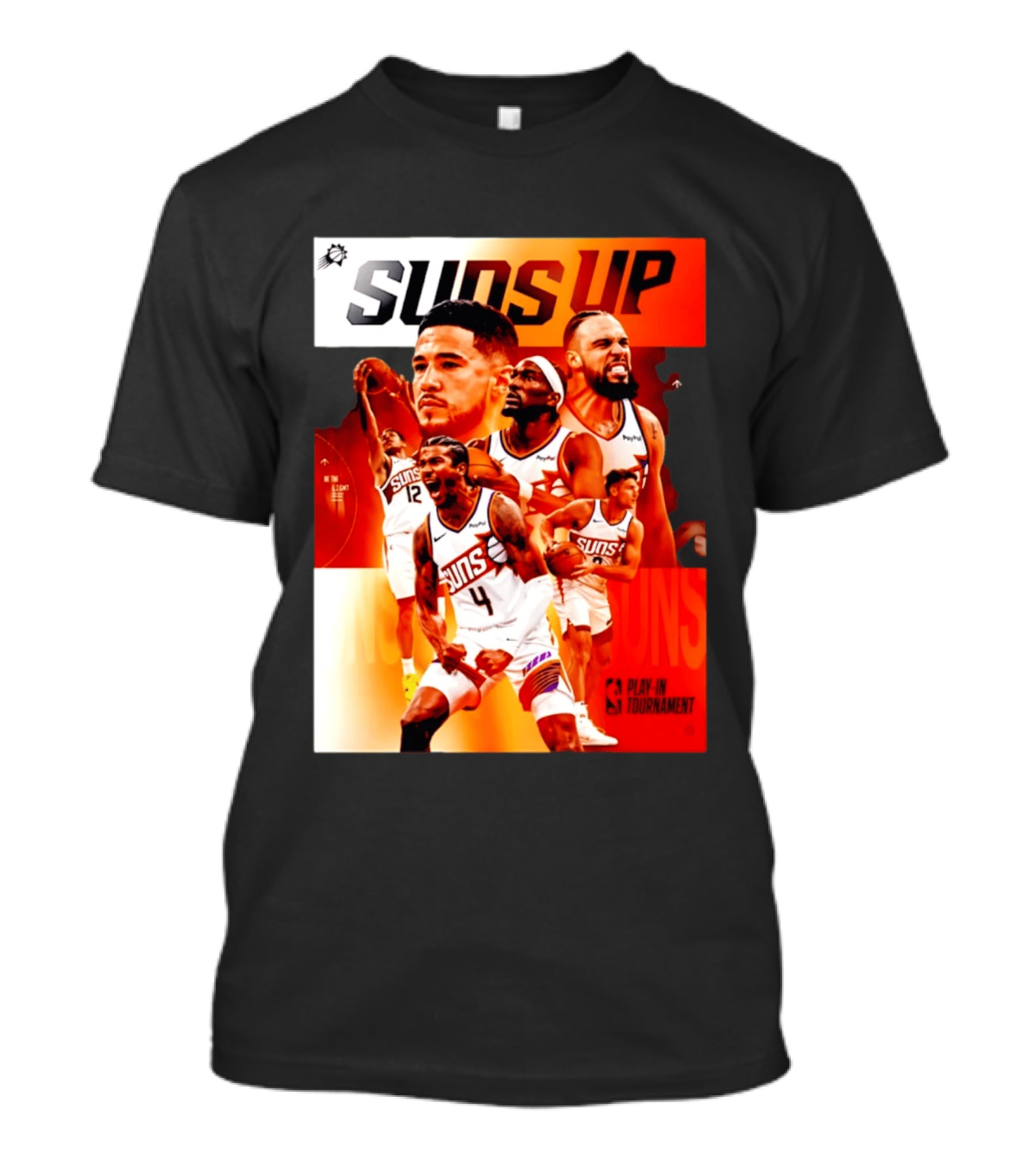 Suns Up Phoenix Suns NBA Play In Tournament 2026 Players On The Court T-Shirt