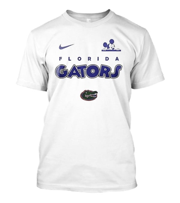 Nike Florida Gators Mickey Mouse Ears Game On T-Shirt