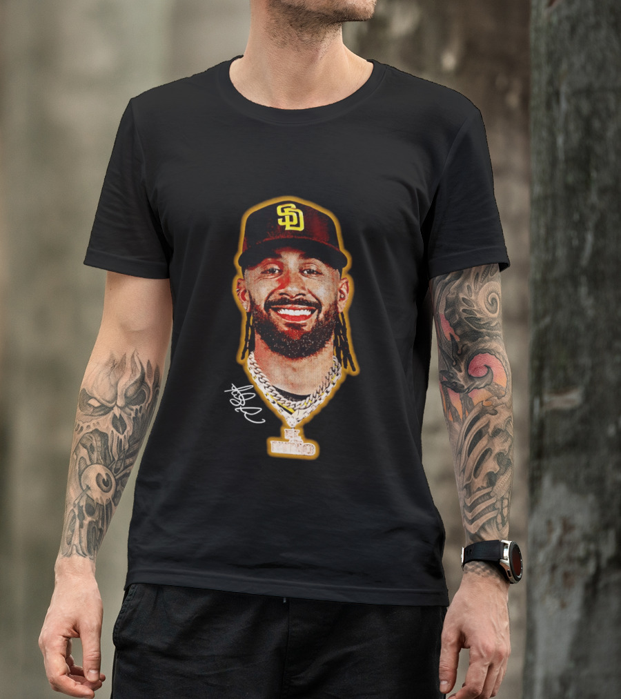 San Diego Padres Fernando Tatis Jr Headliner MLB Player Fan T-Shirt