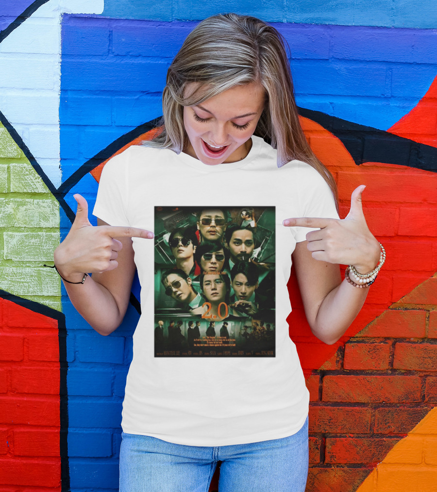 BTS 2.0 Arirang Tour 2026 Group RM Jin Suga J Hope Jimin V Jung Kook Hangseok Lee Jung Kook T-Shirt