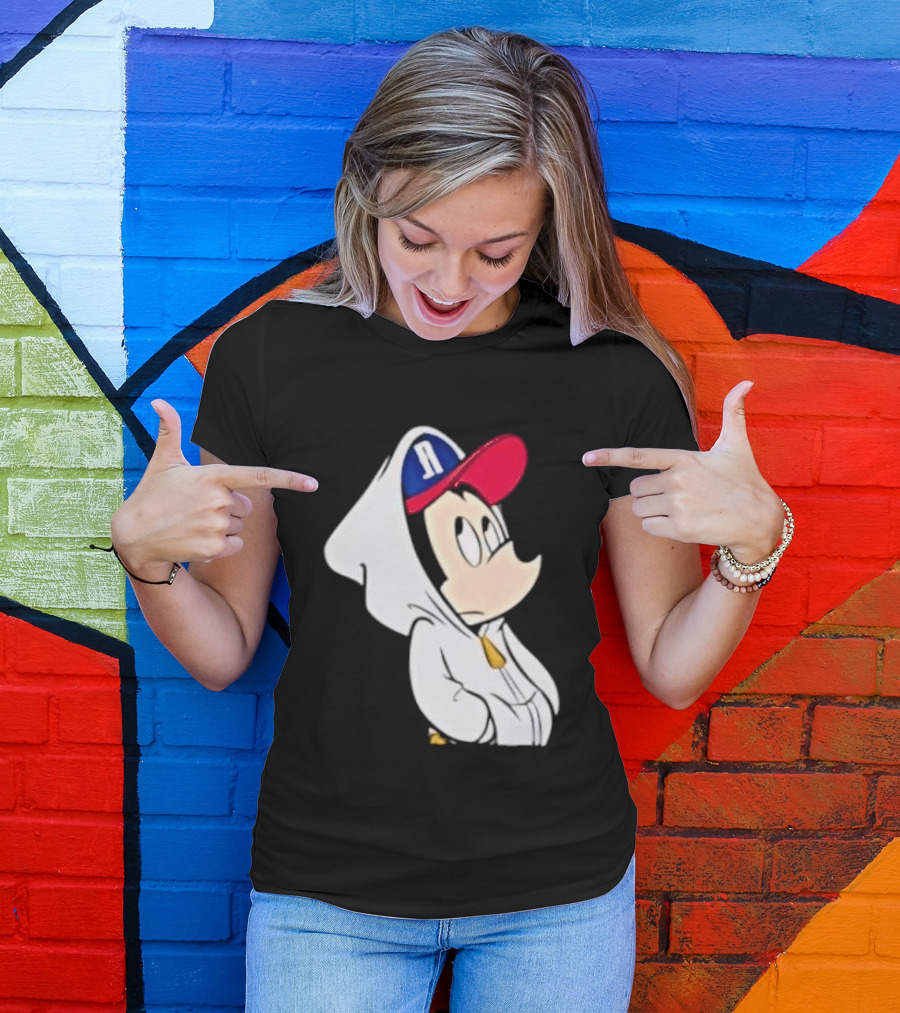 Reno Aces Mickey Mouse Baseball Cap T-Shirt