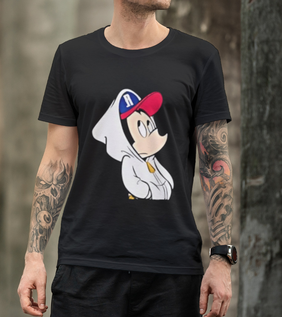 Reno Aces Mickey Mouse Baseball Cap T-Shirt