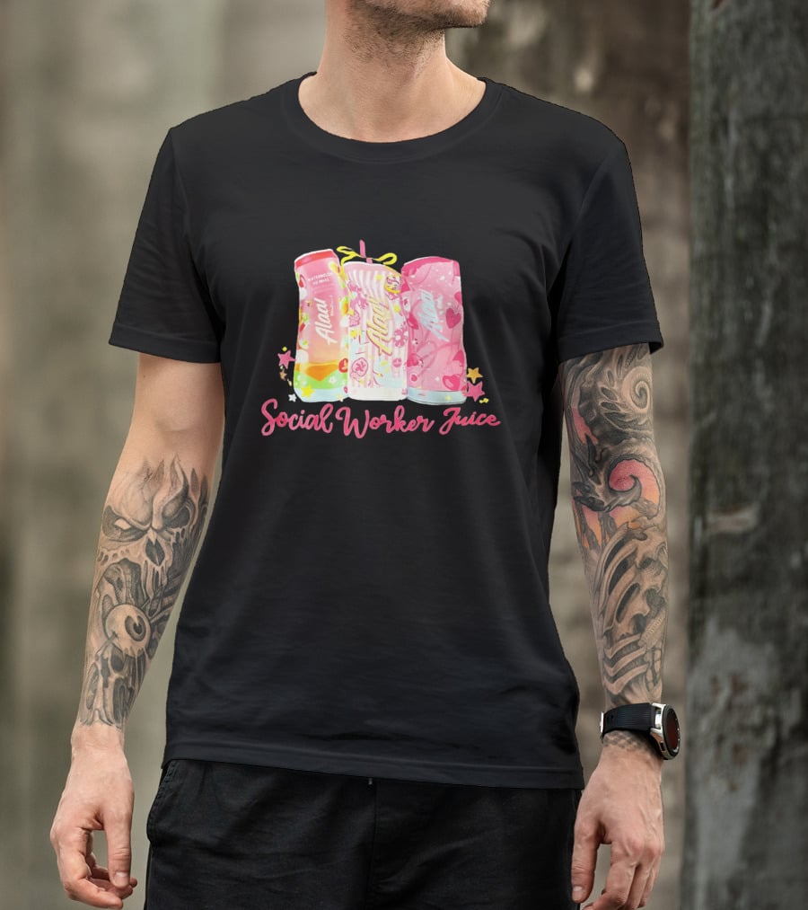 Alani Nu Watermelon Lemonade Social Worker Juice T-Shirt