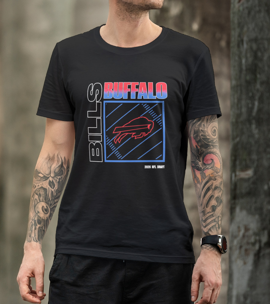 Buffalo Bills 2026 NFL Draft Team T-Shirt