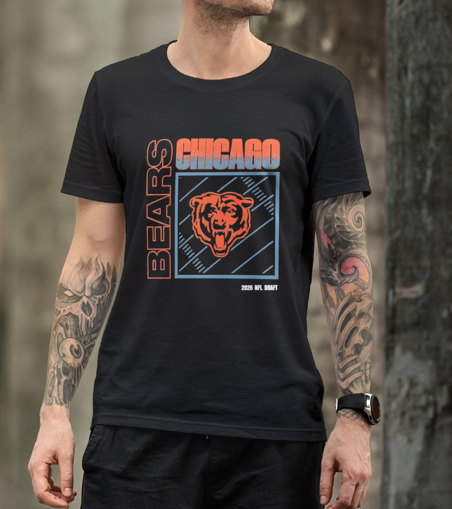 Chicago Bears 2026 NFL Draft T-Shirt