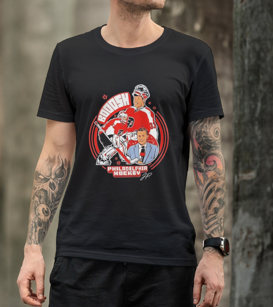 Boosh Philadelphia Flyers Hockey Goalie T-Shirt