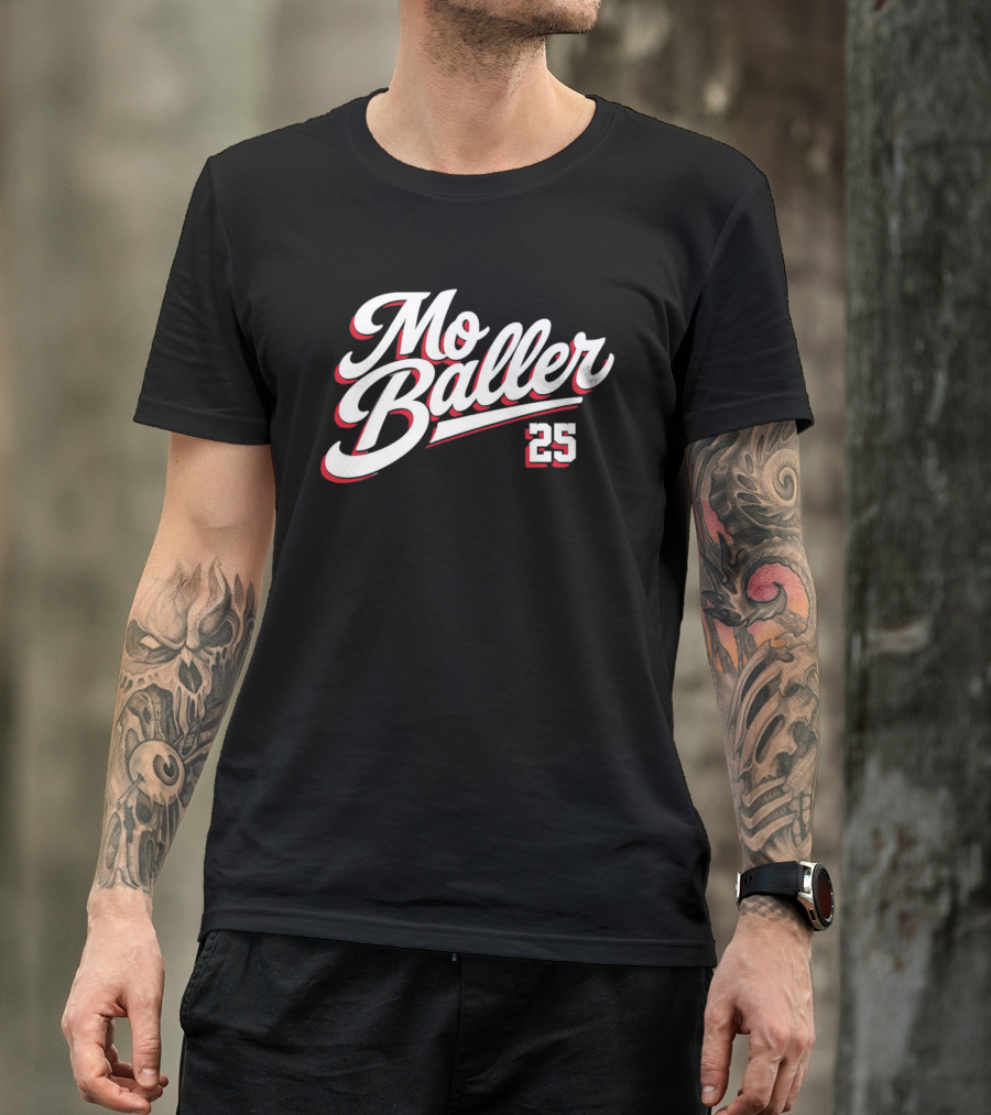 Mo Baller 25 Chicago Cubs Moises Ballesteros T-Shirt