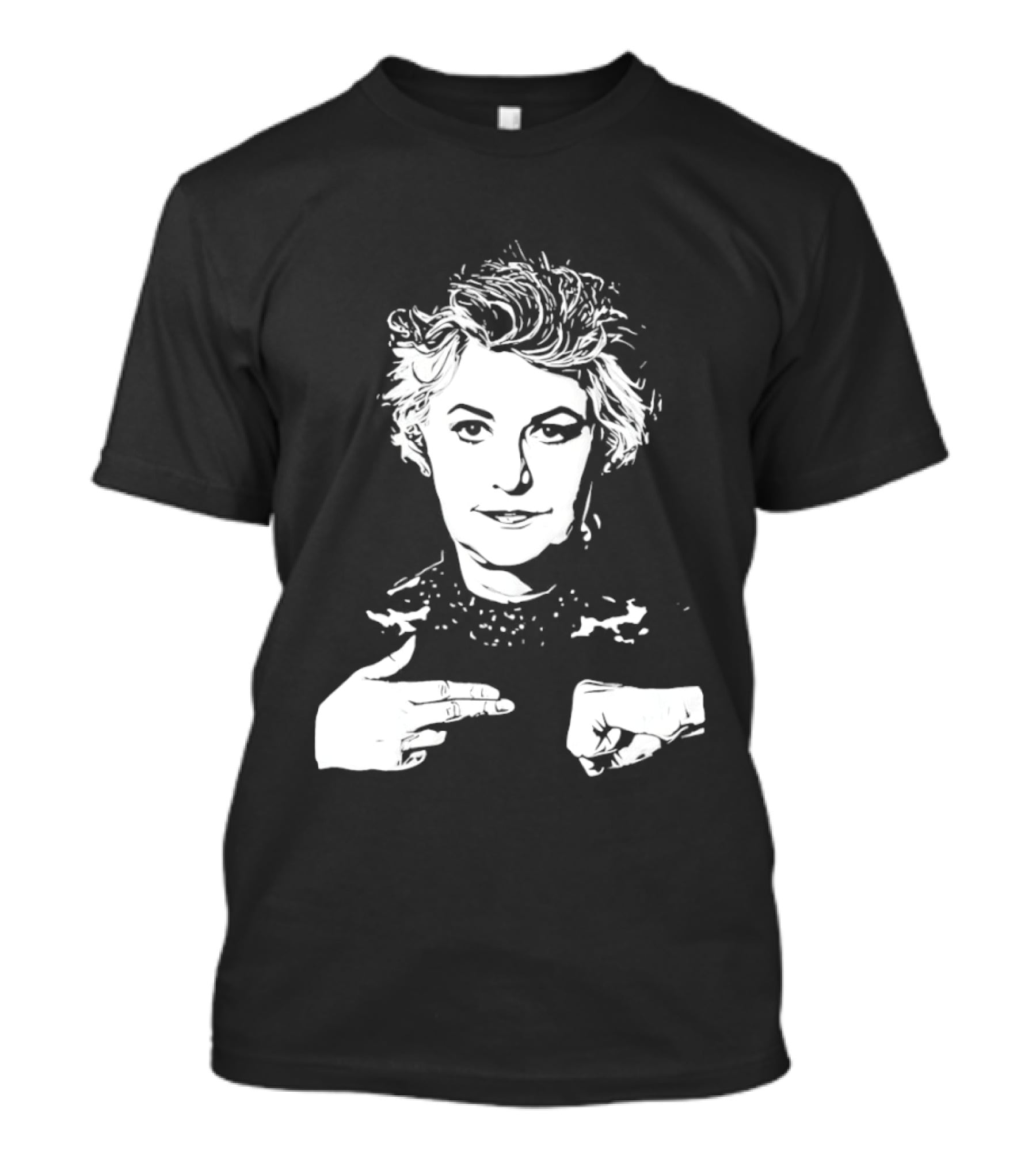 Bea Arthur Meets Hip Hop Legends Run The Jewels Fusion T-Shirt
