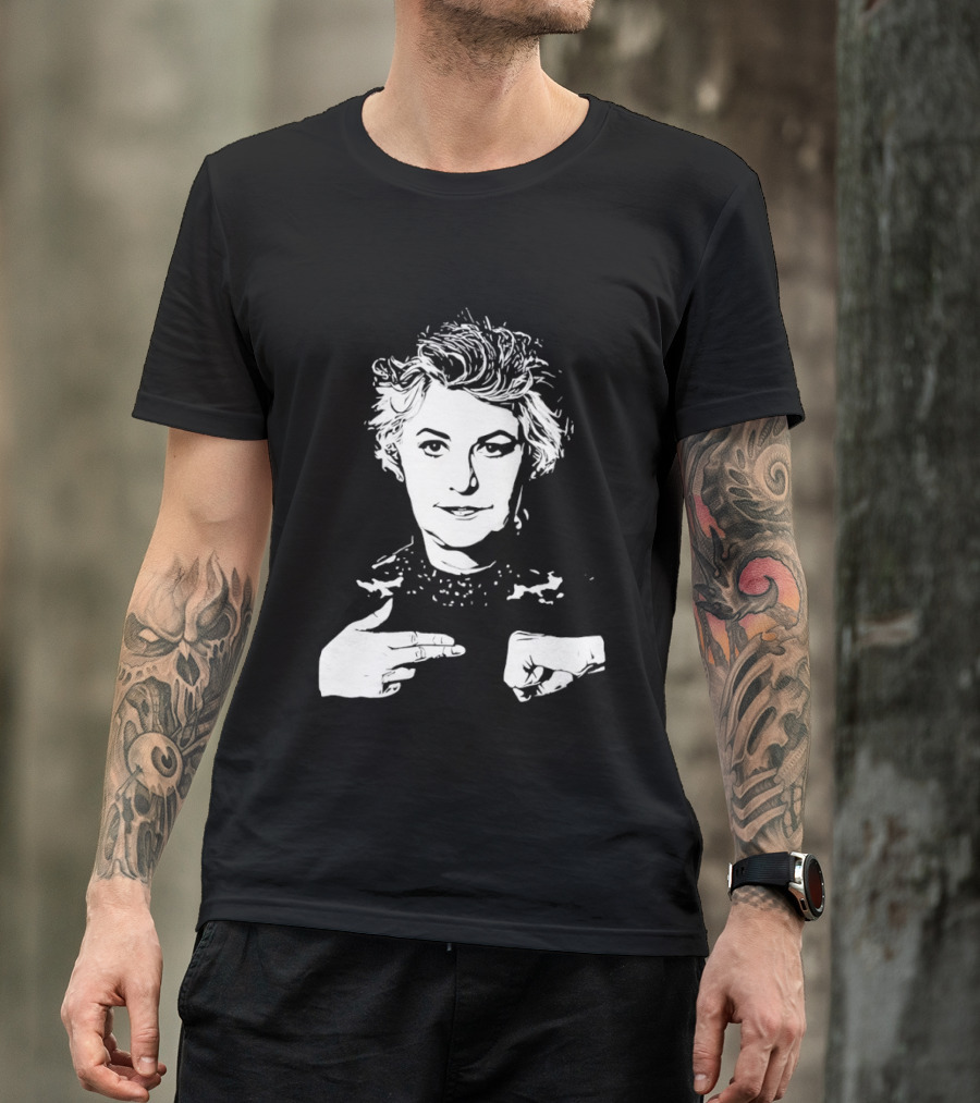 Bea Arthur Meets Hip Hop Legends Run The Jewels Fusion T-Shirt