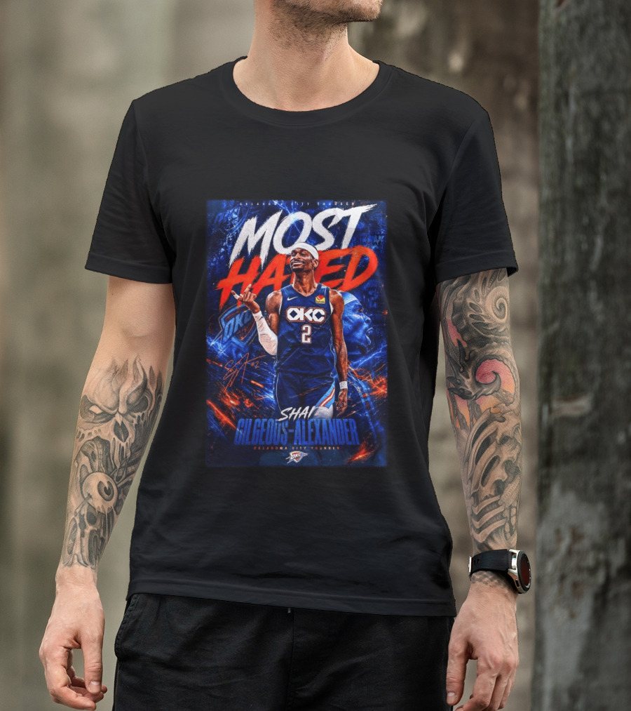Shai Gilgeous Alexander Most Hated OKC Thunder Basketball T-Shirt