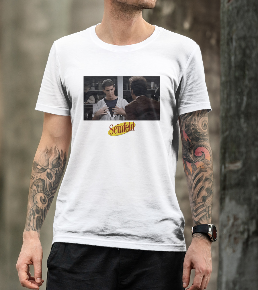 Seinfeld Kramer O'Neill Yankees Crossover Scene T-Shirt