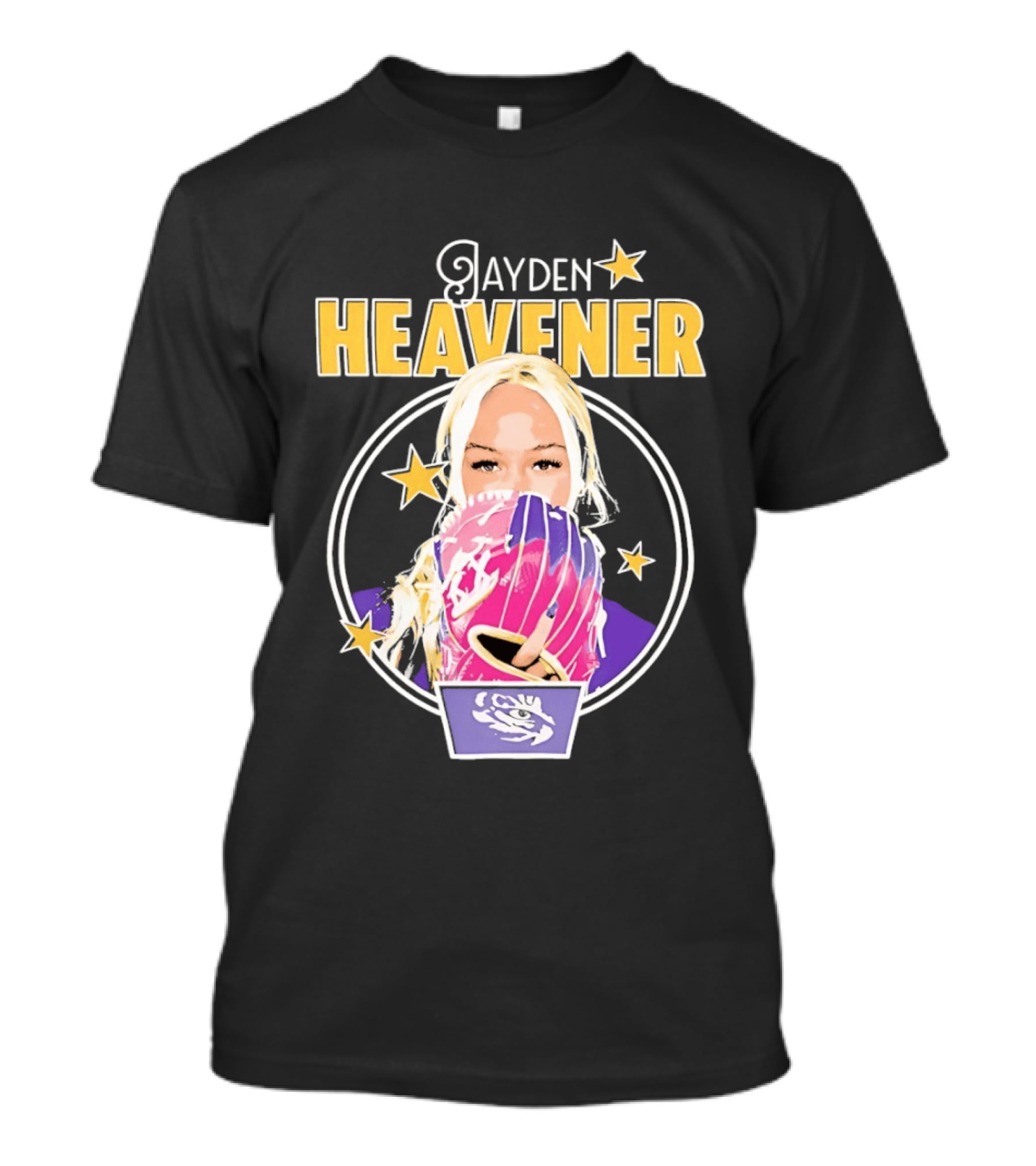 Jayden Heavener Focus Pitching Stars T-Shirt