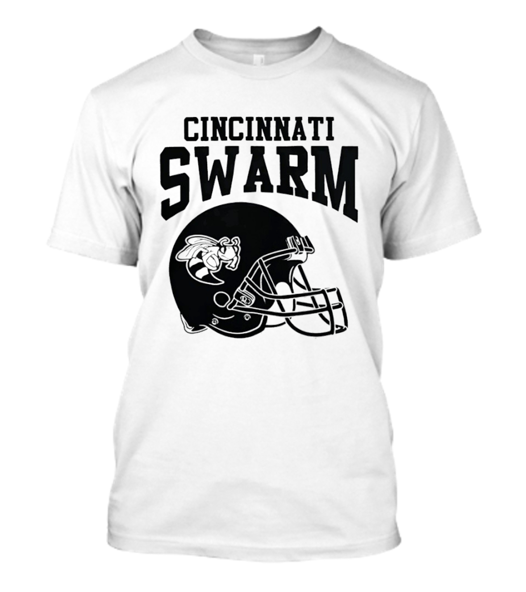 Cincinnati Swarm Hornet Football Helmet 2026 T-Shirt