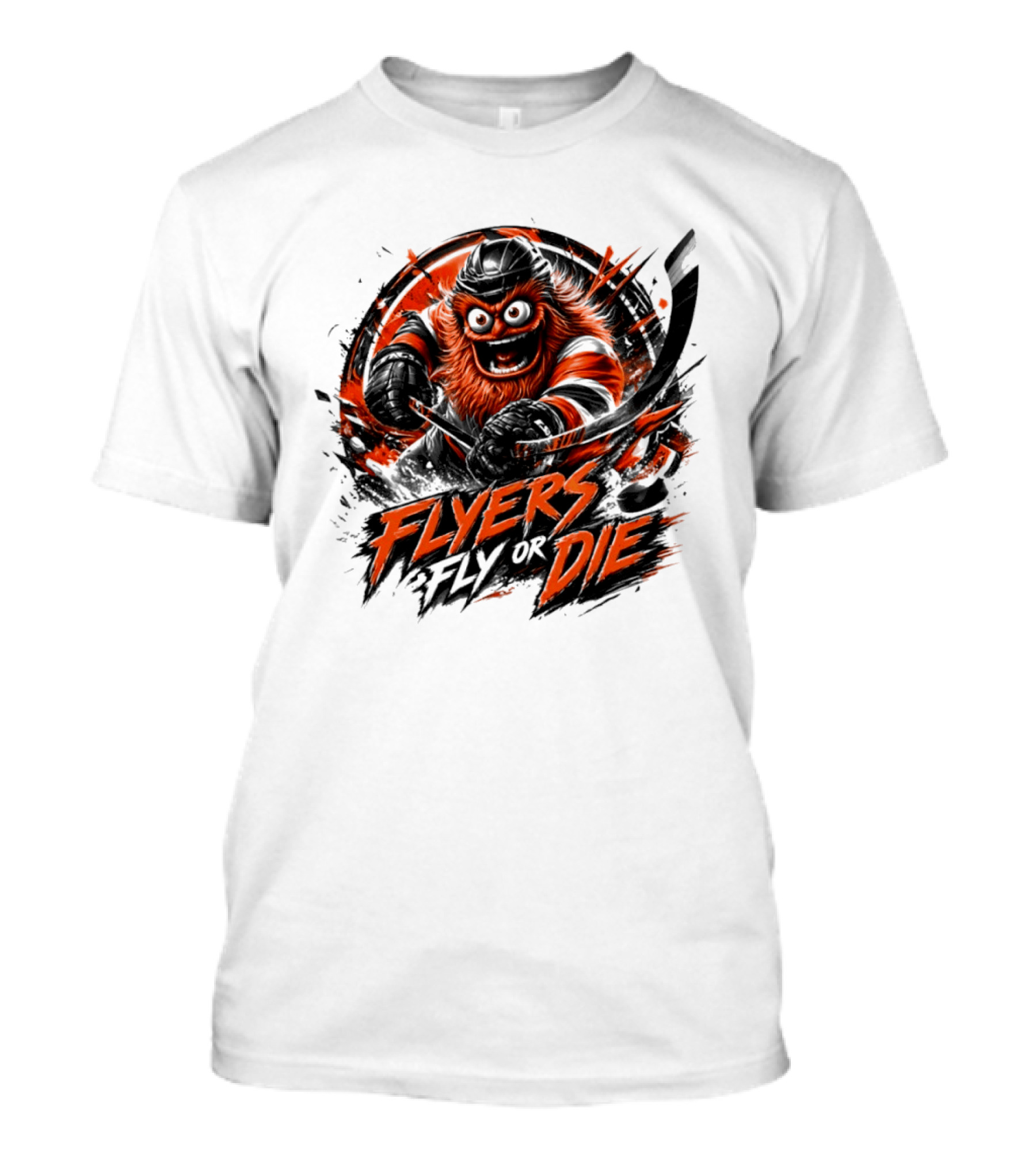 Flyers Hockey Gritty Flyers Fly Or Die NHL 2026 T-Shirt