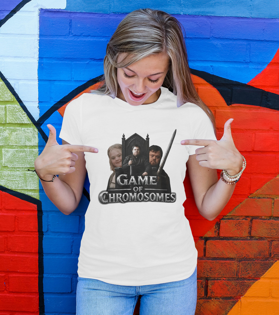 Game Of Chromosomes Down Syndrome Awareness Thrones T-Shirt