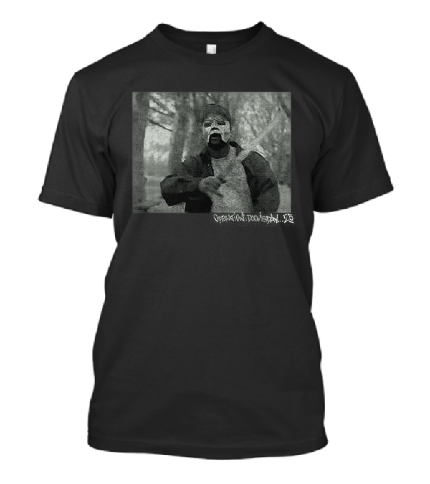 MF Doom Operation Doomsday Forest Scene Masked Rap T-Shirt
