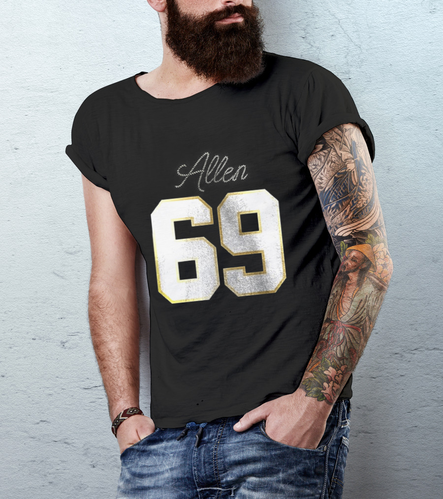 Minnesota Vikings Jared Allen 69 Class Of Legends T-Shirt