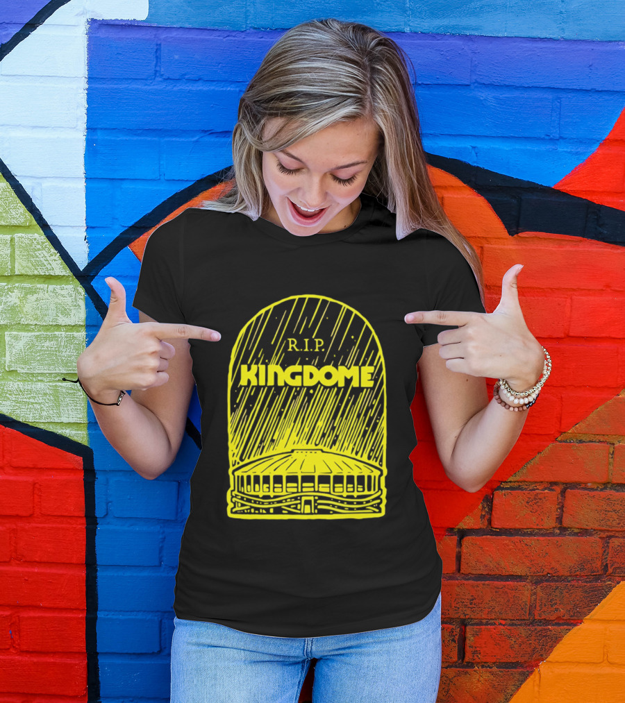 RIP Kingdome Seattle Seahawks Version 3 T-Shirt