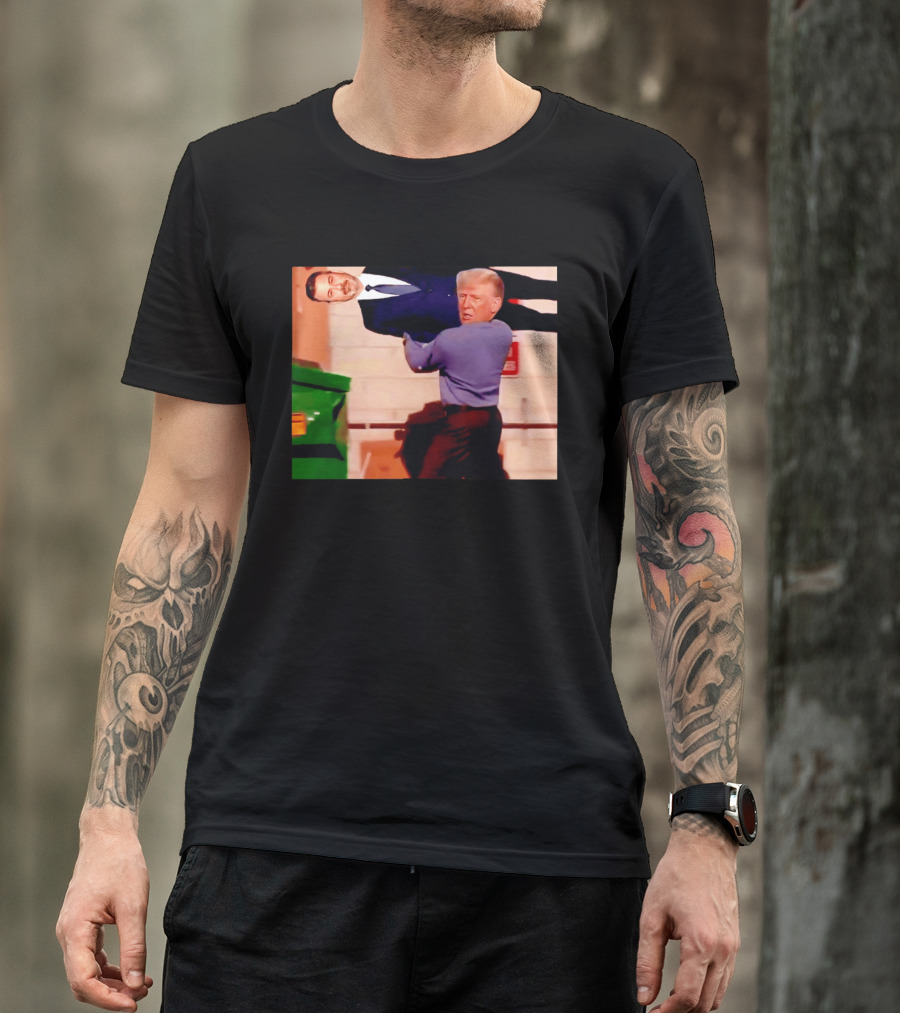 Donald Trump Backlash Dumpster Jimmy Protest Image T-Shirt