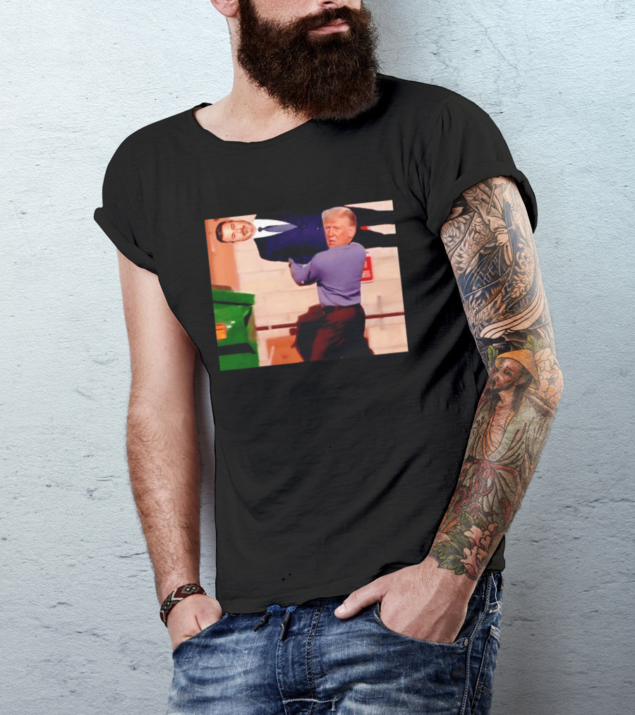 Donald Trump Backlash Dumpster Jimmy Protest Image T-Shirt