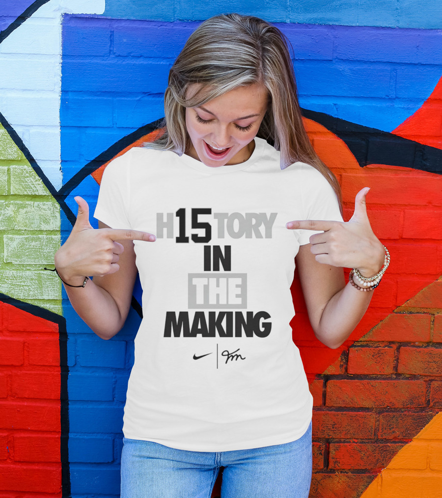 Fernando Mendoza Las Vegas Raiders H15tory In The Making Nike T-Shirt