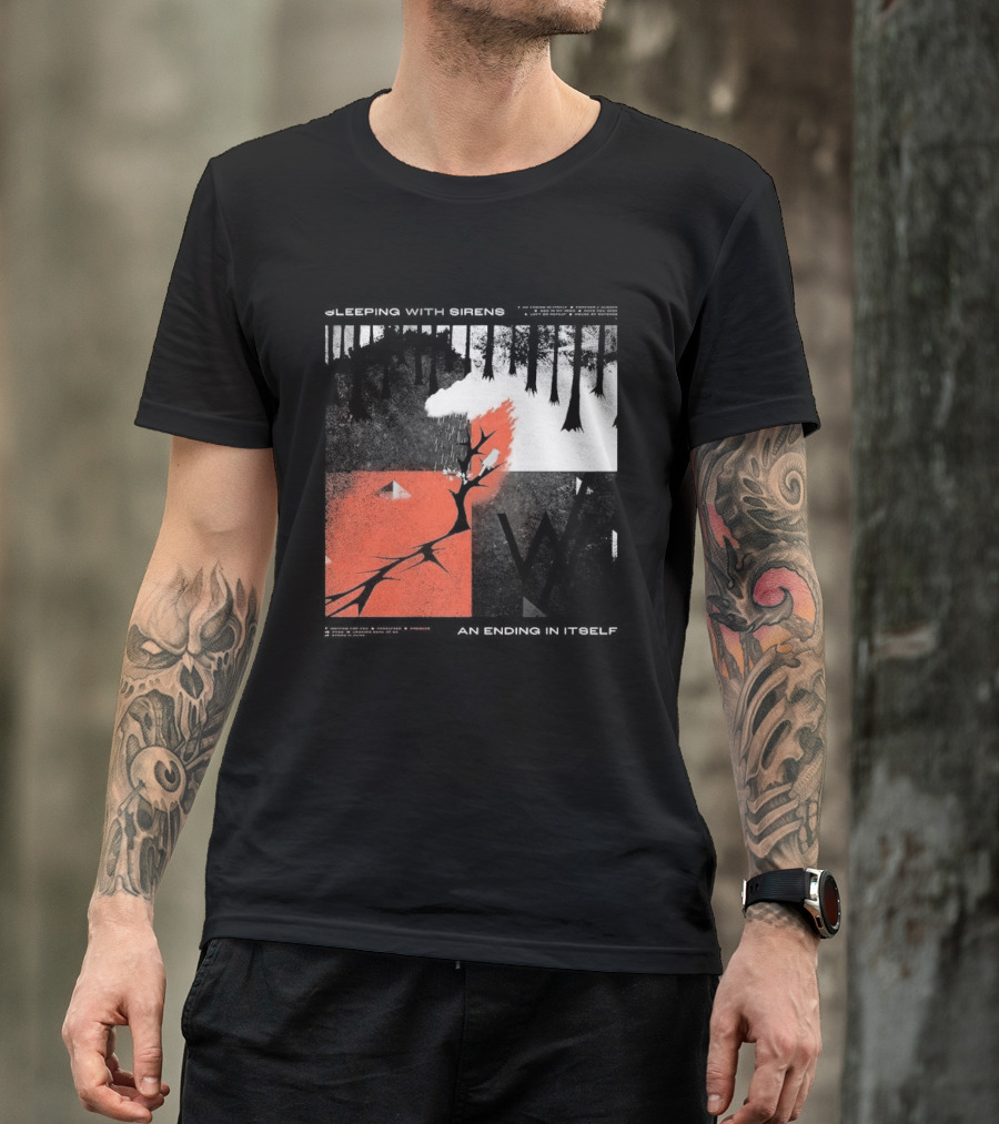 Sleeping Sirens An Ending In Itself 2026 Seasons Mineral Trees T-Shirt