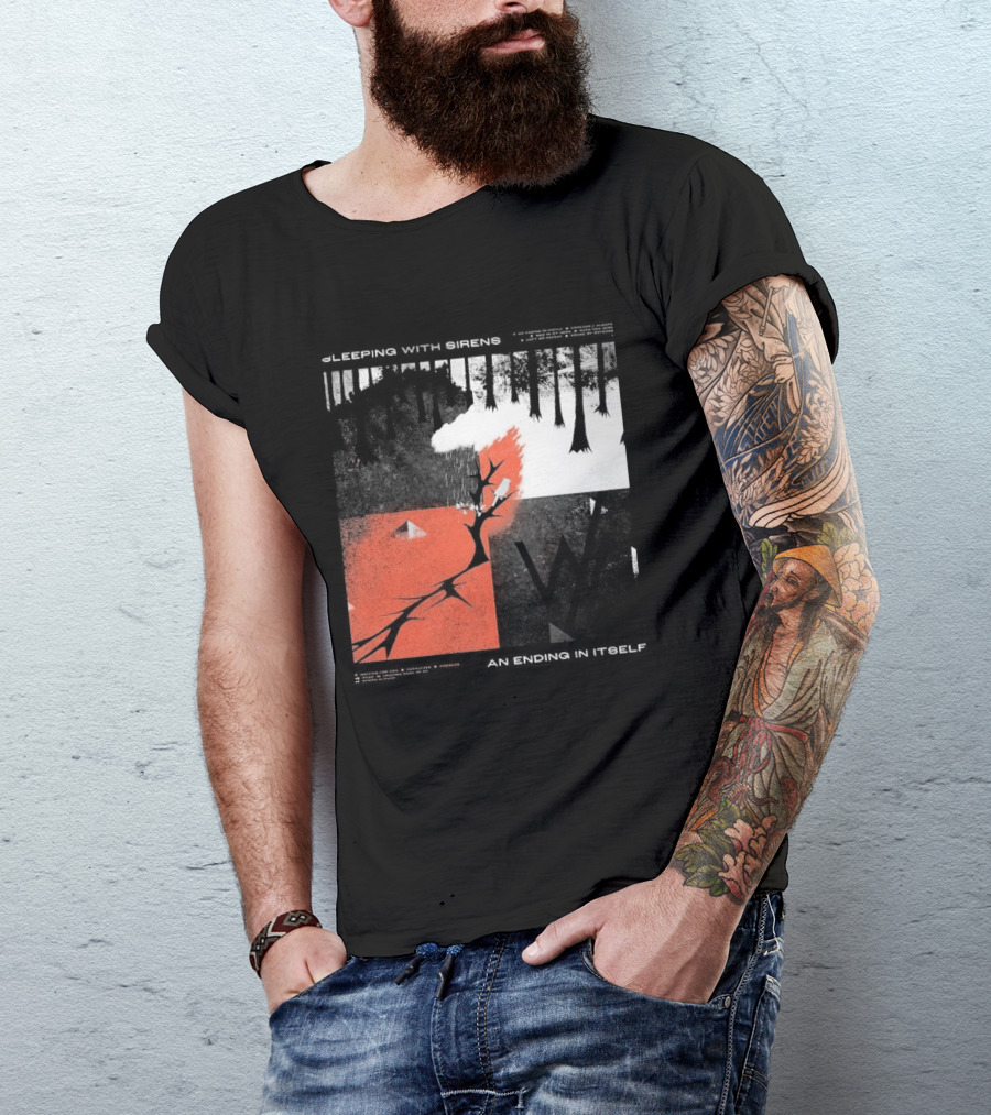 Sleeping Sirens An Ending In Itself 2026 Seasons Mineral Trees T-Shirt