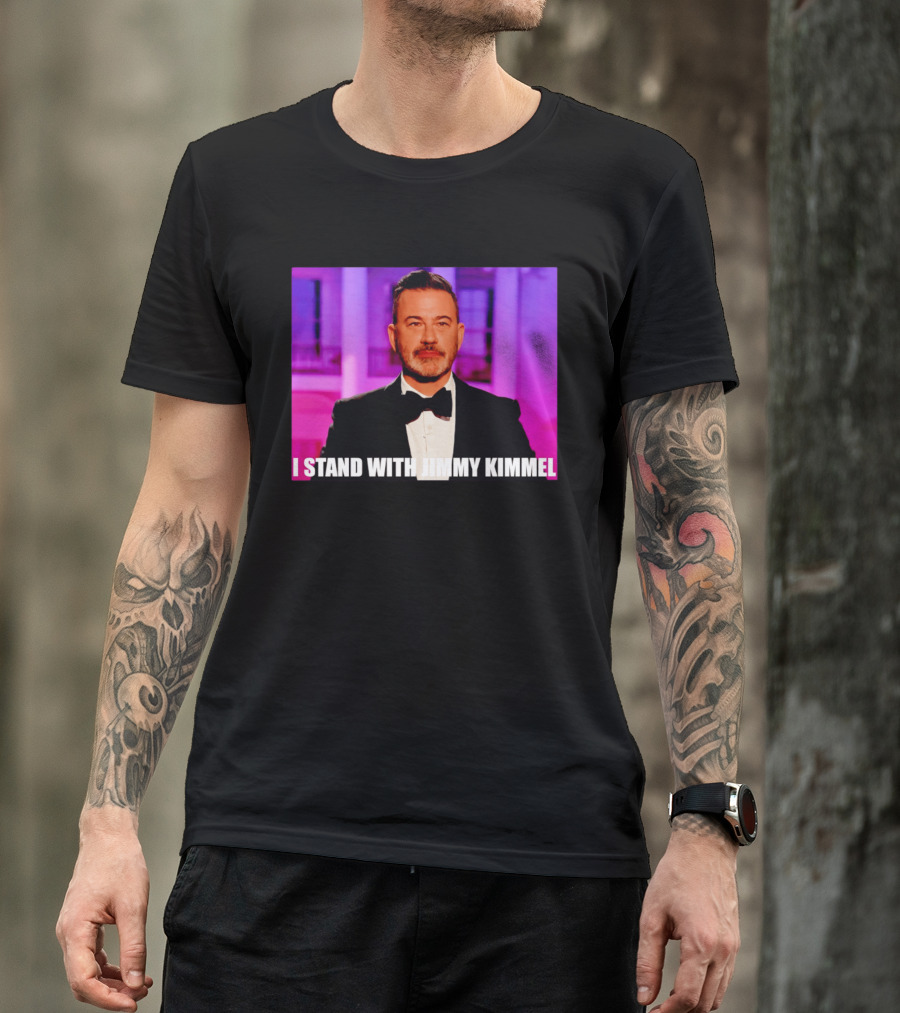 I Stand With Jimmy Kimmel Against Melania Trump T-Shirt