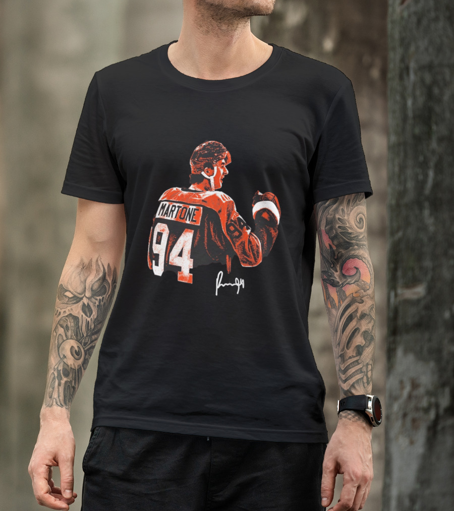 Porter Martone 94 Philadelphia Flyers Hockey NHL Player T-Shirt