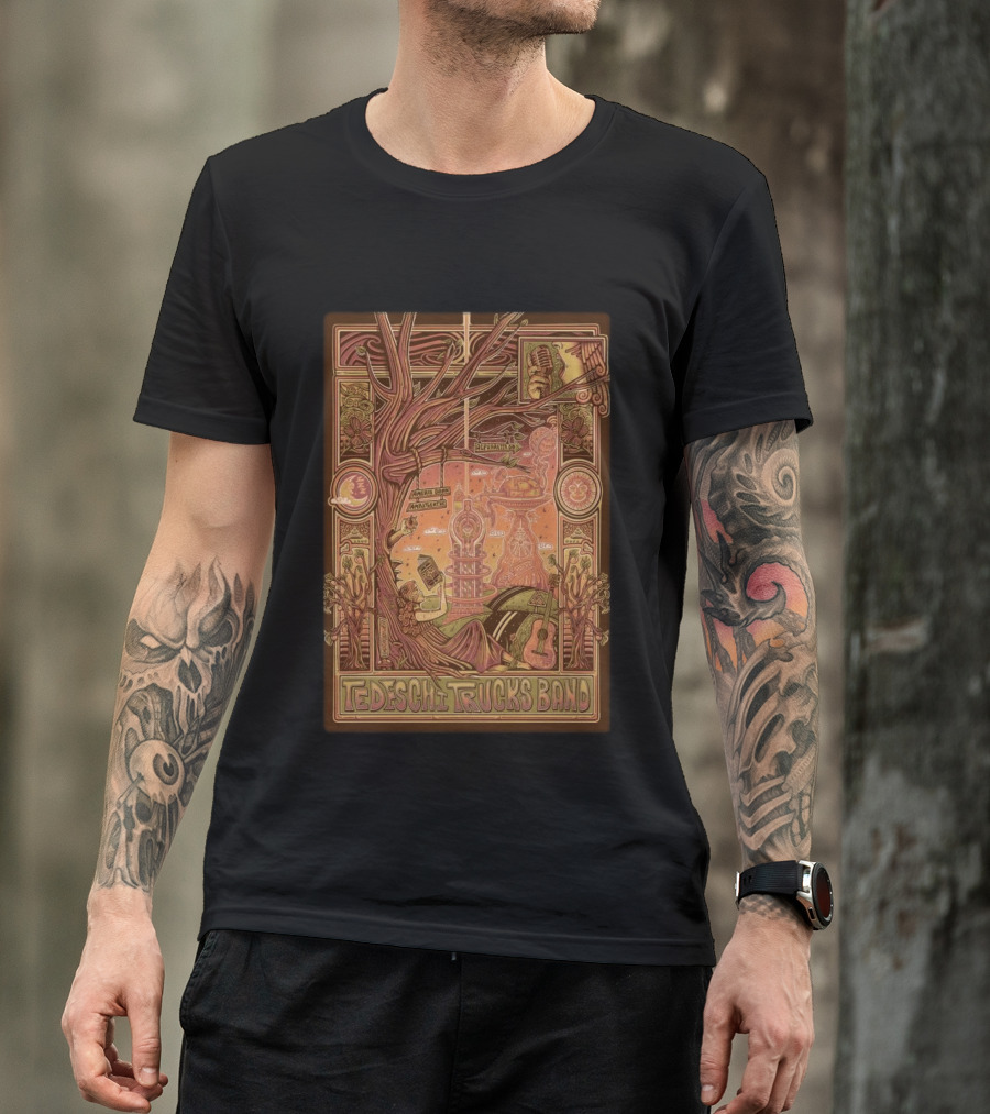 Tedeschi Trucks Band Ameris Bank Amphitheatre Alpharetta GA April 28 2026 Event T-Shirt