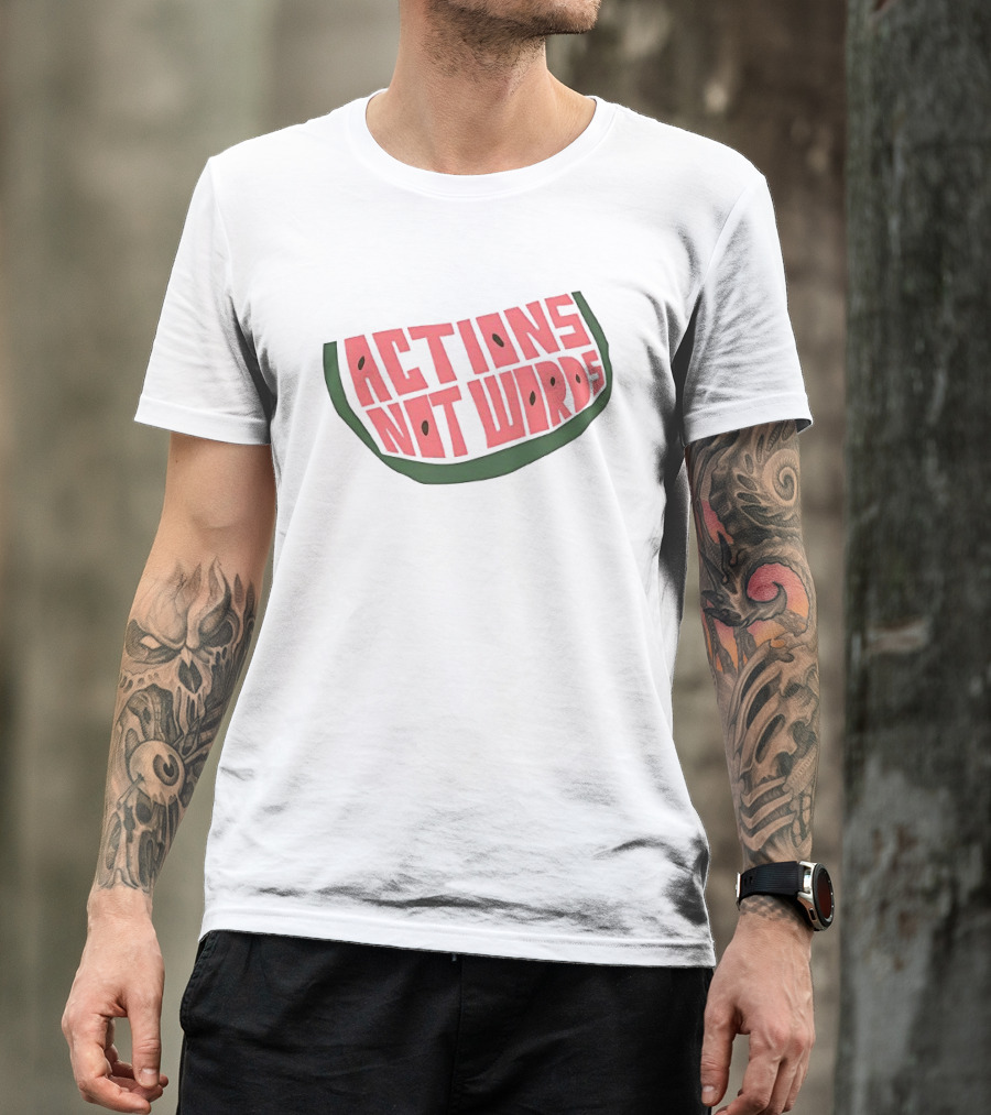 Actions Not Words Liam Cunningham T-Shirt
