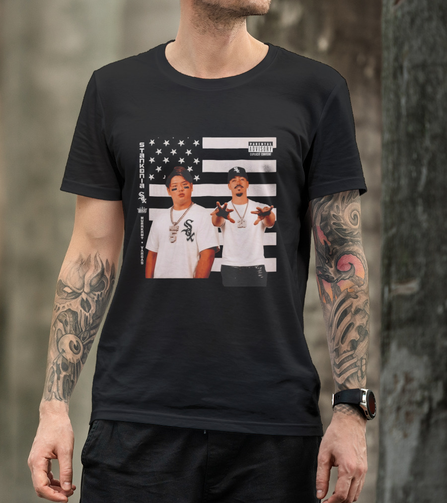 Murakami Munetaka Miguel Vargas Chicago White Sox Baseball American Flag Advisory 5 20 T-Shirt
