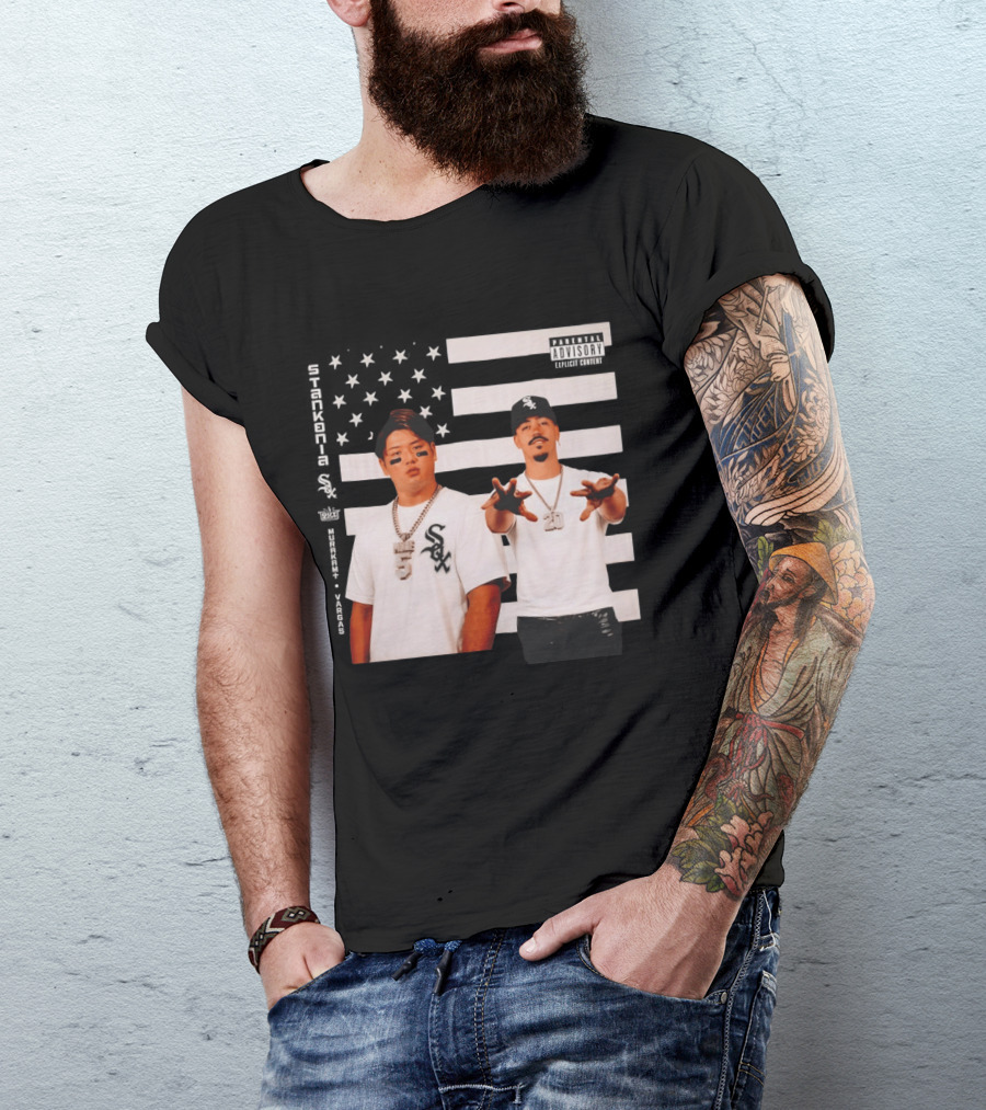 Murakami Munetaka Miguel Vargas Chicago White Sox Baseball American Flag Advisory 5 20 T-Shirt