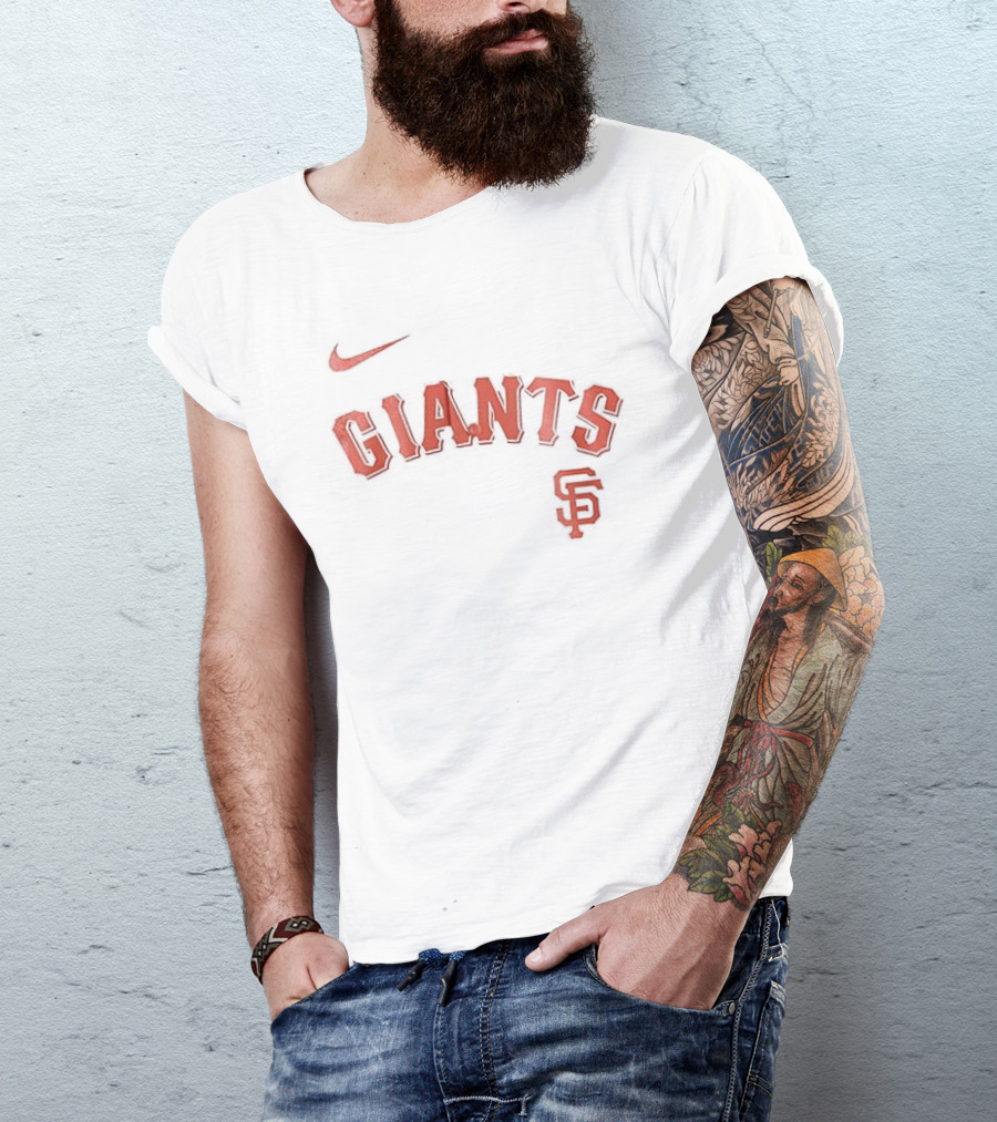 San Francisco Giants X Luke Bryan Word On The Street Tour Nike Collaboration T-Shirt