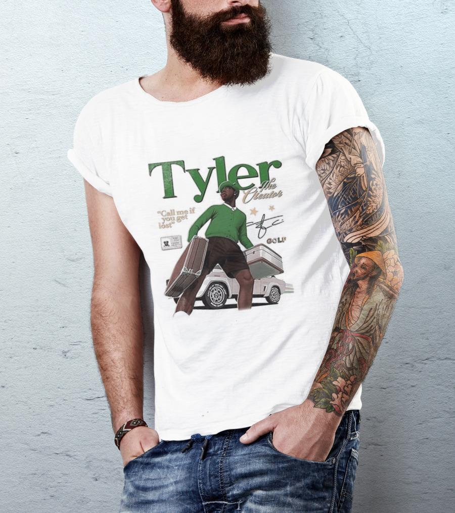 Tyler The Creator Call Me If You Get Lost Vintage Aesthetic Golf Wang T-Shirt
